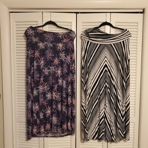 Two maternity skirts